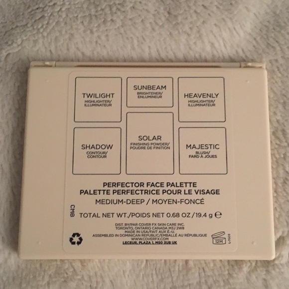 COVER FX Perfector Face Palette (Medium-Deep) - Picture 3 of 3